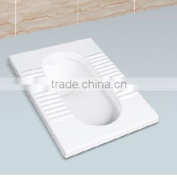 New Product Ceramic squat WC, squat pans, Asia toilet squat pan