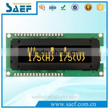 2.26 inch OLED display16x2 Character Yellow display Module with 5V I2C interface