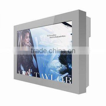 Factory Cost IP55 Outdoor Shopping Mall Showcase Advertising Display