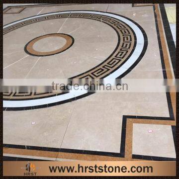 marble tile round mosaic medallion floor patterns