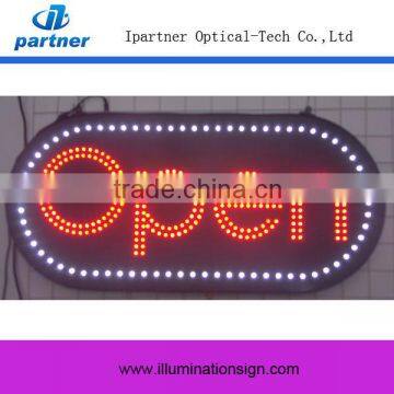 Wholesale Oval LED Open Window Sign