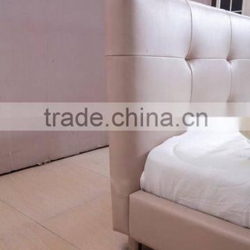 2014 Hot Selling Modern Leather Bed Tufted Headboard Design DH829 photo-6