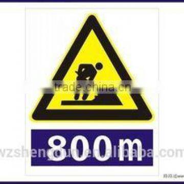 Reflective Aluminium Construction Safety Signs for Road Work Safety photo-2