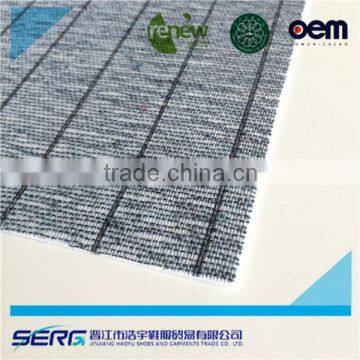 1.25-3.0mm Gray Striped Fabric for Insole Board photo-3