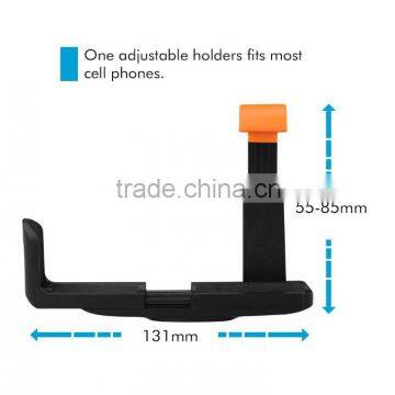 2-In-1 Self-portrait Monopod Extendable Selfie Stick With Built-in Bluetooth Remote Shutter With Adjustable Grip Holder photo-4