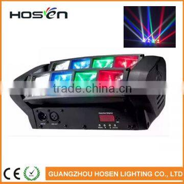 8*10W 4in1 Spider Wash Beam Mini LED Moving Head LED Disco Light