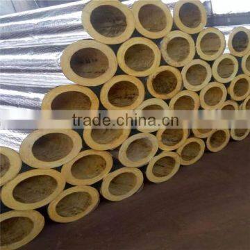 Fireproof glass wool pipe