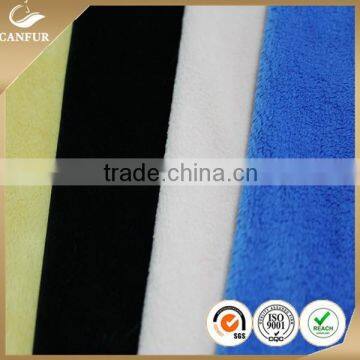 100 polyester super soft velboa fabric