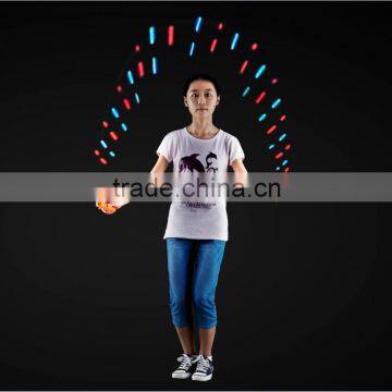 Colorful LED jump rope,change color jump rope according to speed from Dongguan Factory