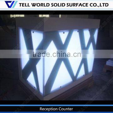 Office Counter Design/reception Counter With LED/office Small Reception Desks