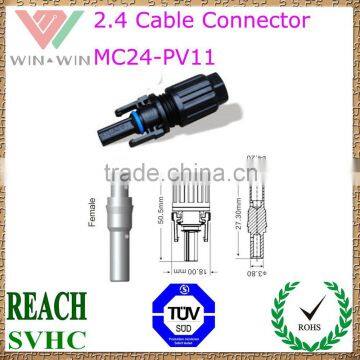 TUV Approval MC24-PV11 Cable Connector