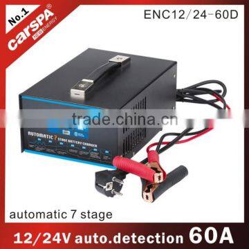 Battery Charger 7 stage automatic 12/24V 60A ENC12/24-60D