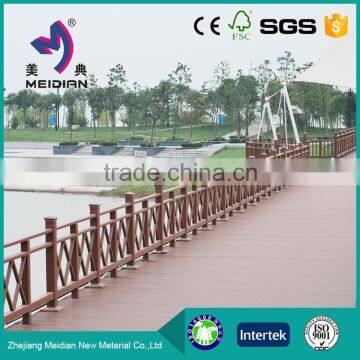 Environmental friendly no rotting WPC panel fence