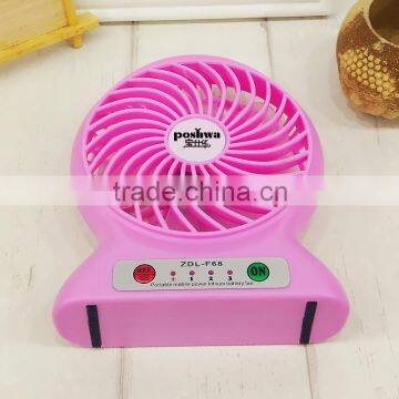 5v Powered Cooler Fan New Arrival Replaceable 18650 Lithium Battery