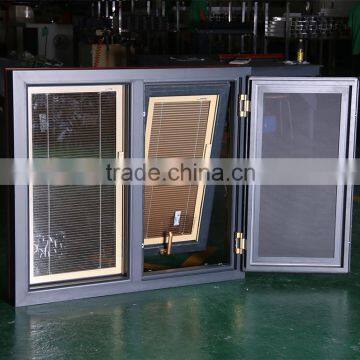 ROGENILAN 118 Series Elegant Large Glass Windows With Aluminum Windows in China