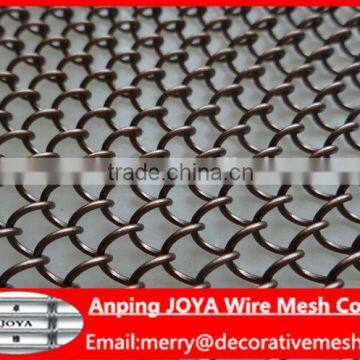 decorating design mesh materials of chain link mesh