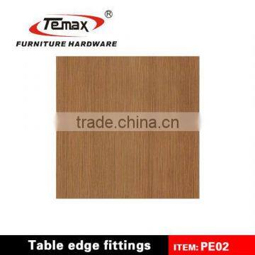 pe02 furniture plastic pvc edge band wood pvc edge banding factory