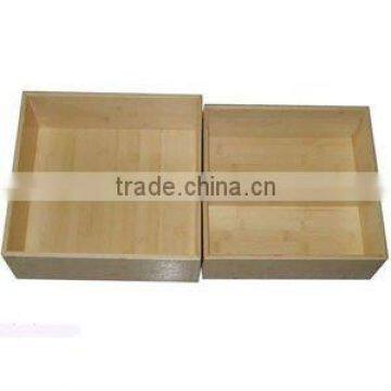Bamboo Flatware Tray