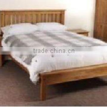 Solid Oak 4'6" Bed