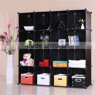 cubes environmental PP plastic blue storage organizer