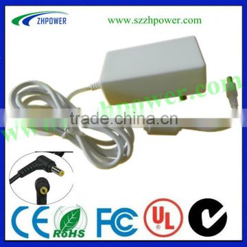 1000ma car charger EU.AU. white (colour) pass UL.KC.FCC.SAA.for LED monitor,POS,CCTV camera