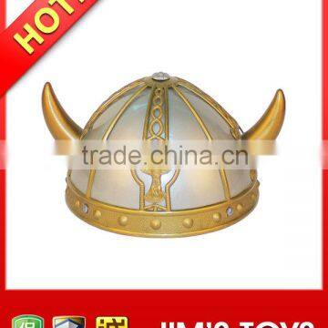 Promotional carnival party hat plastic viking helmet