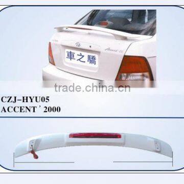 abs car rear spoiler for Hyundai ACCENT 2000