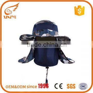 Popular outdoor custom camo bucket hat wholesale navy tie dyed bucket hat                        
                                                                                Supplier's Choice