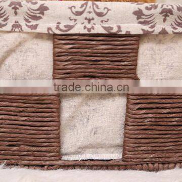 7 Hand Woven - Pastoral Style - Straw - Storage Basket - Storage Basket - Water Basket - Sundry Basket - Woven Baskets photo-6