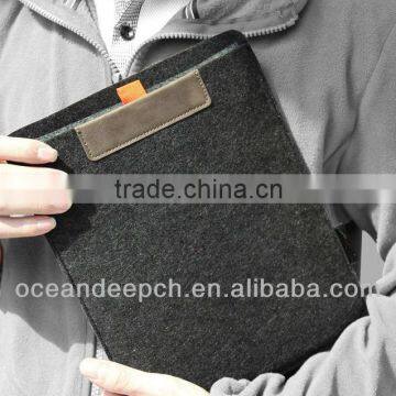 Eco felt case wool bag for ipad air bag for sale