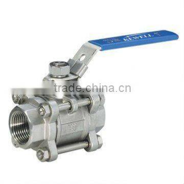 3pc screw Ball Valve