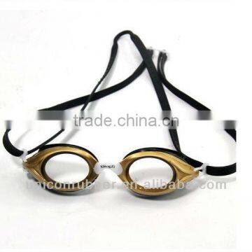 High quality comfortable wide frame swimming goggles