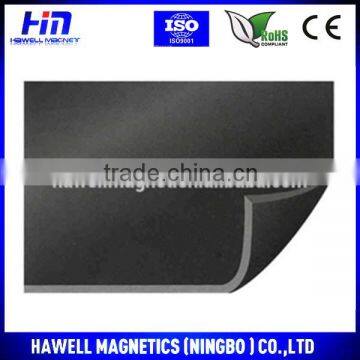 Industrial rolls of flexible magnets