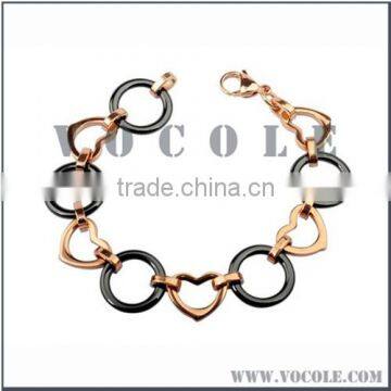 daily wear ceramics material popular bracelets for fashion girl