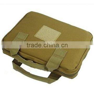 12" Tan Tactical Polyester Padded Pistol Magazine Carry Case Bag Pouch photo-5