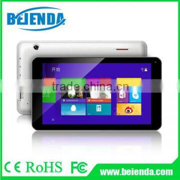 cheap 7inch tablet pc processor Allwinner A33 quad core, speed 1.2Ghz, HD display 1024x600 pixels, dual camera