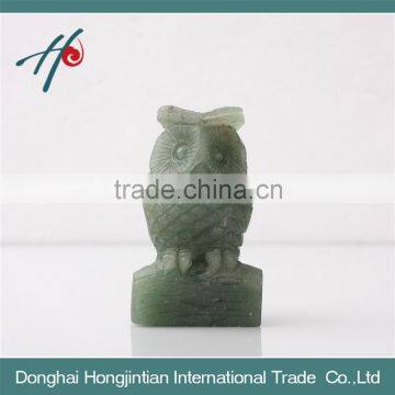 Green Aventurine Owl,Owl Figurine