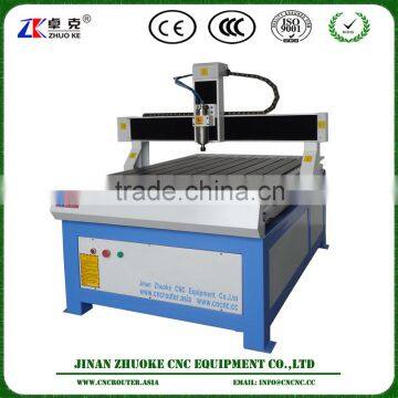 2200W High Precision Router CNC Engraving Machine CNC Router 1000*1500mm With Linear Round Guide Mach3 Control ZK-1015