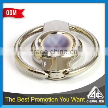 Low MOQ Own Design Lightweight Metal Key Chain Rings With Logo Branding photo-3