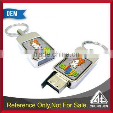 Factory Price nickle 16GB custom made USB With Custom Logo