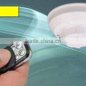 new style 720P HD CCTV security smoke camera mini dvr night vision motion detection remote control with take video all day