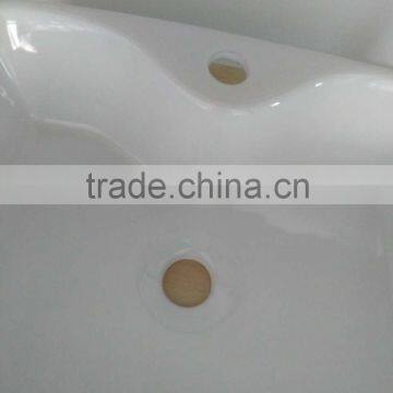 New Desigh Squre Ceramic Basin Bathroom White Square Single Hole Art Basin Hot Sale Cheap Price Wash Basin YB007 photo-4