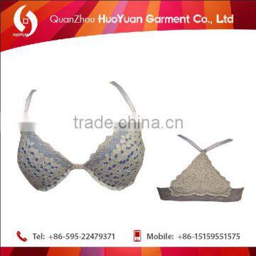 Fashion design stylish hot fancy bra and panty set Factory direct sale