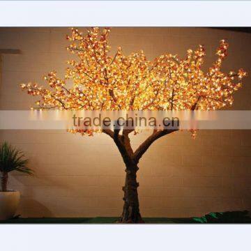 artificial flower led maple tree light fake tree