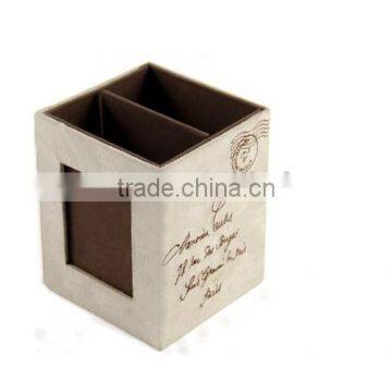 Handmade Pen Holder With Photo Frame