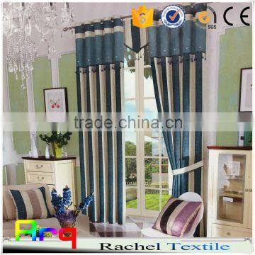 Modern Style Stripe Chenille Linen Fabric for Curtain, Sofa Cover, Cushion Cover, Bedding photo-5