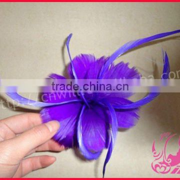 Fashionable Natural Real Wedding Feather Flowers