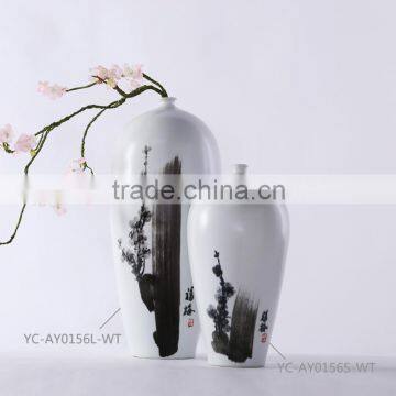 2015 Ceramic Flower Vase, Antique Ceramic Flower Vase for Furnishing