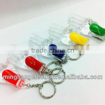 hot selling led flashing keychain 2014