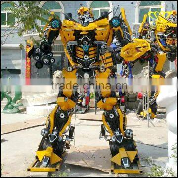 Abstract art FRP Transformers outdoor landscape sculpture